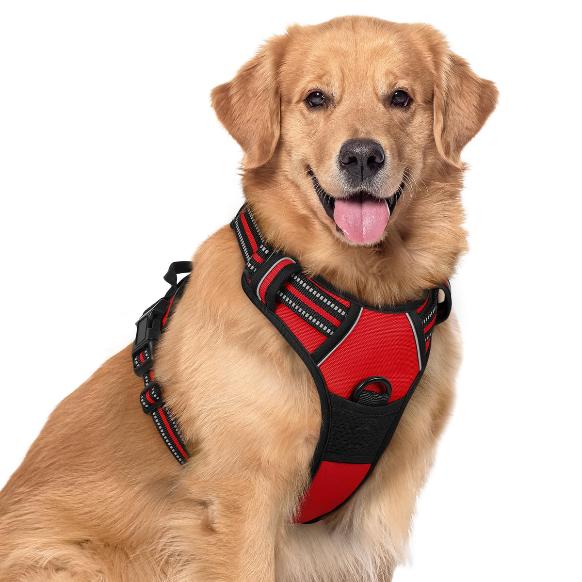 rabbitgoo Dog Harness Large Dog, No Pull Vest with Front Clip & Handle