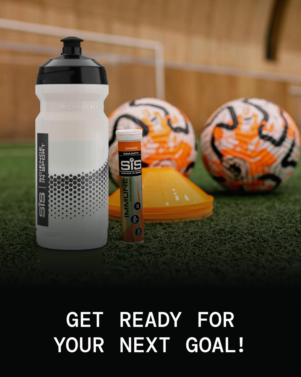 Science in Sport Sports Bottle, Yellow, 800ml