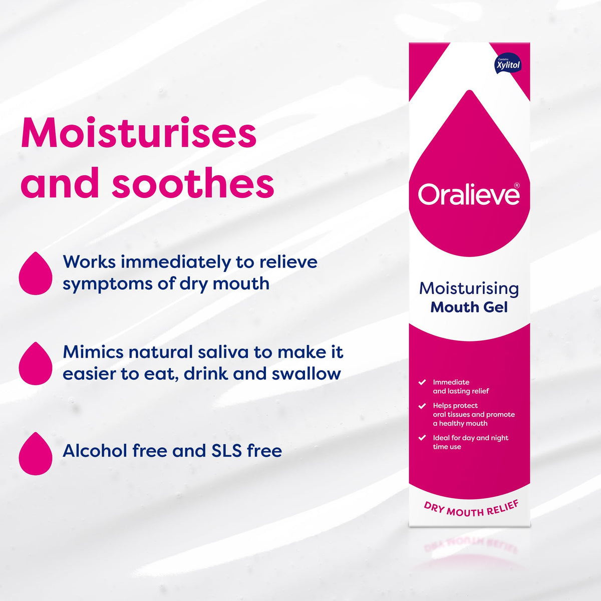 Oralieve Moisturising Dry Mouth Relief Gel (1 x 50ml)