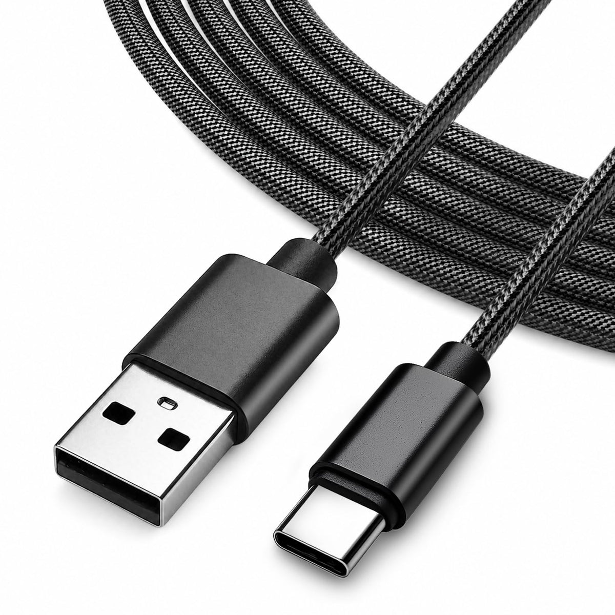 Superer 1.5M White Fit for Sony PS5 Controller Charger USB-C Charging Cable