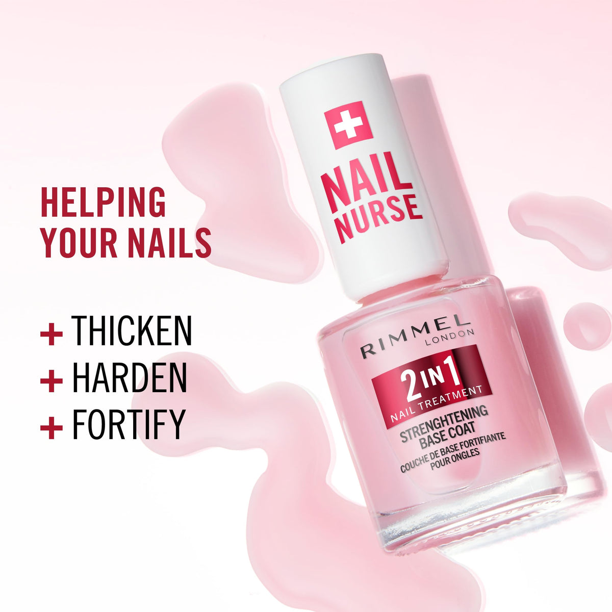 Rimmel London Nail Care 7 in 1 Multi Benefit Base & Top Coat
