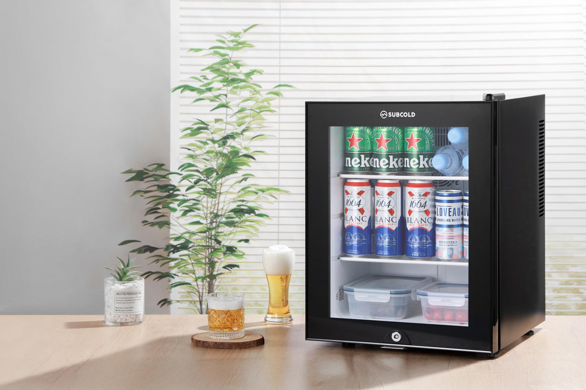 Subcold Aire20-G Mini Fridge | 20L | Frost-Free | Glass Door | LED