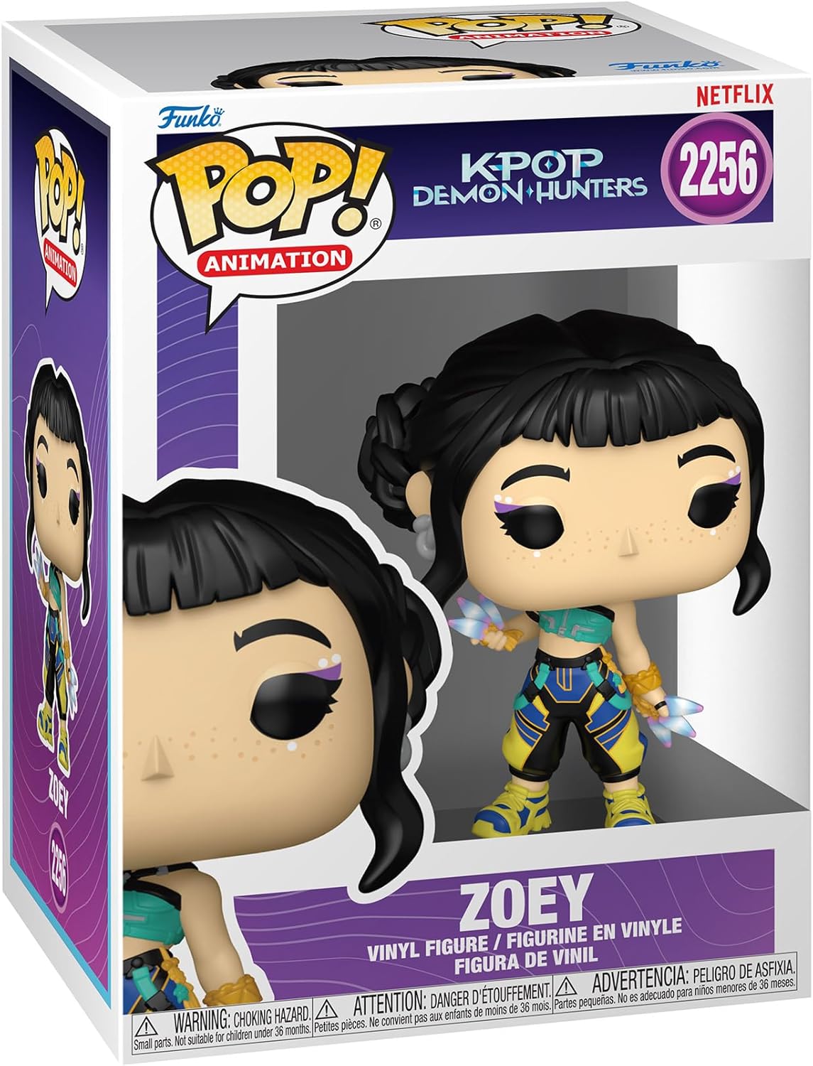 Funko Pop Animation: KPop Demon Hunters - Zoey - Collectable Vinyl Figure - Gift Idea - Official Merchandise - Toys for Kids and Adults - Movies Fans