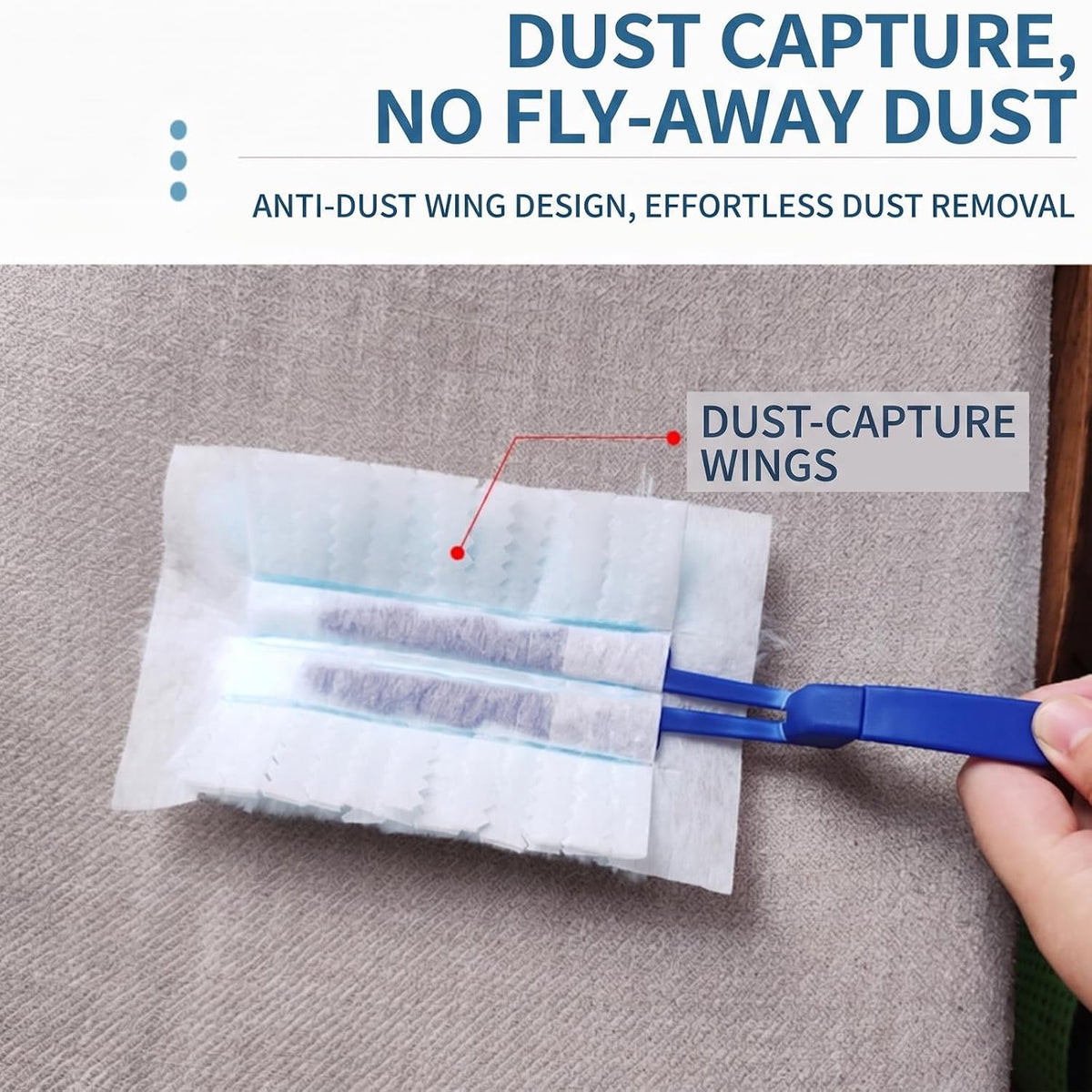 Dust Magnet Refills, Fluffy duster refill Set