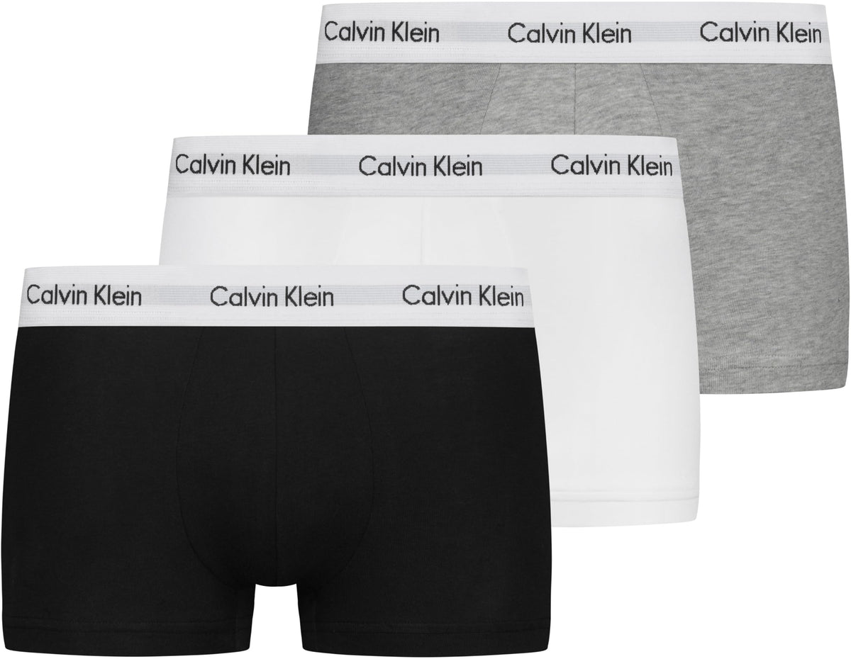 Calvin Klein Men’s 3 Pack Low Rise Trunks Underwear