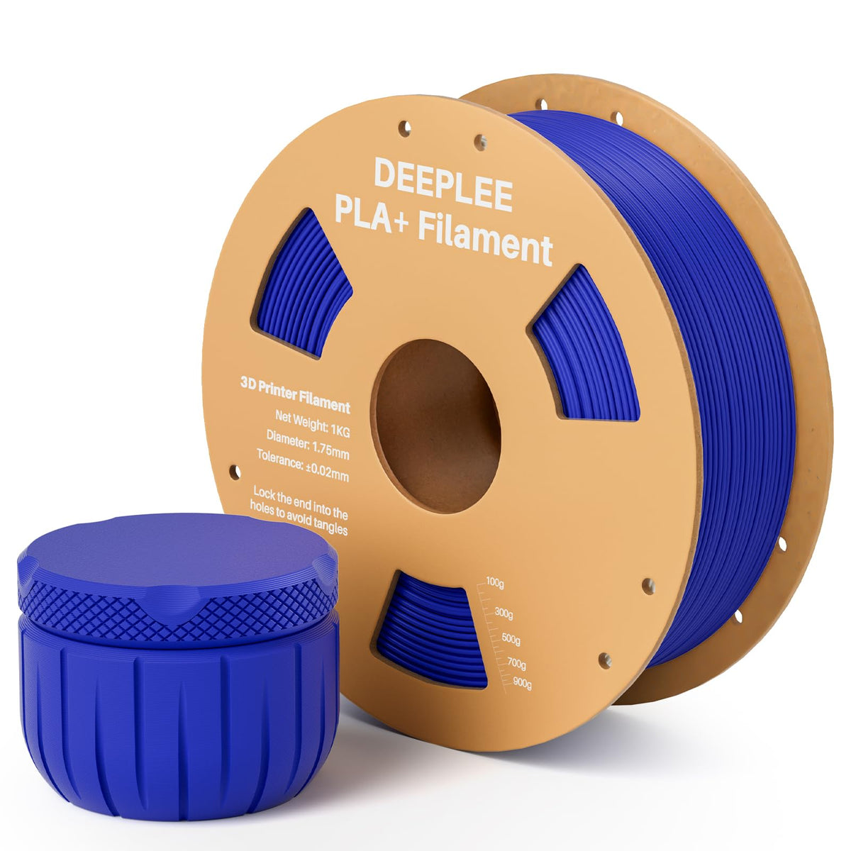 DEEPLEE PLA Plus 1.75mm Filament White 1kg