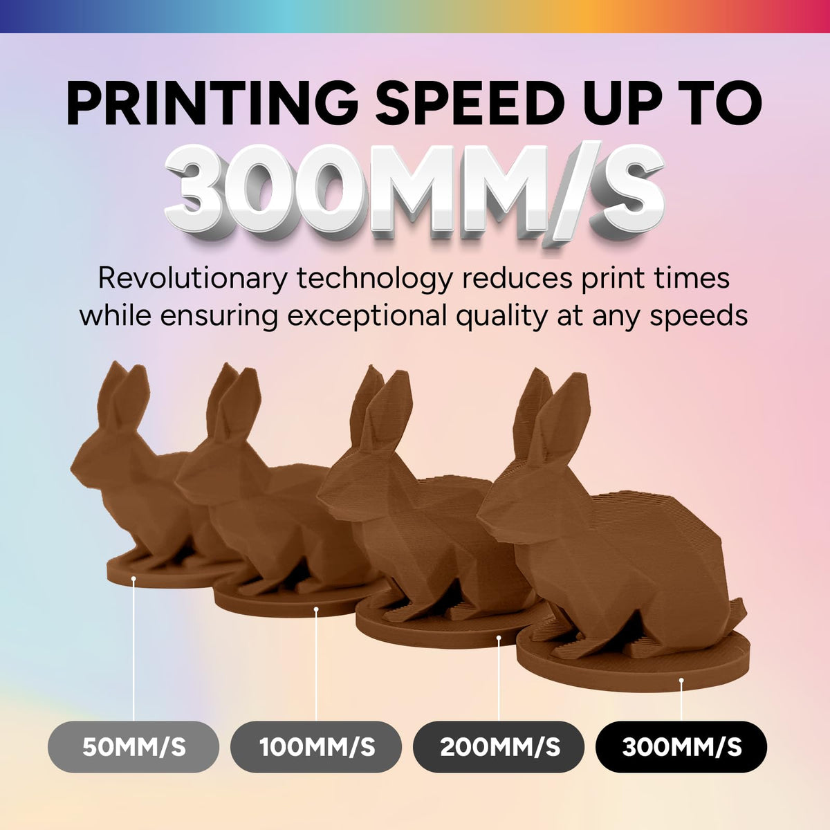 OVERTURE Matte PLA 3D Printer Filament 1.75mm, 1kg Light Brown