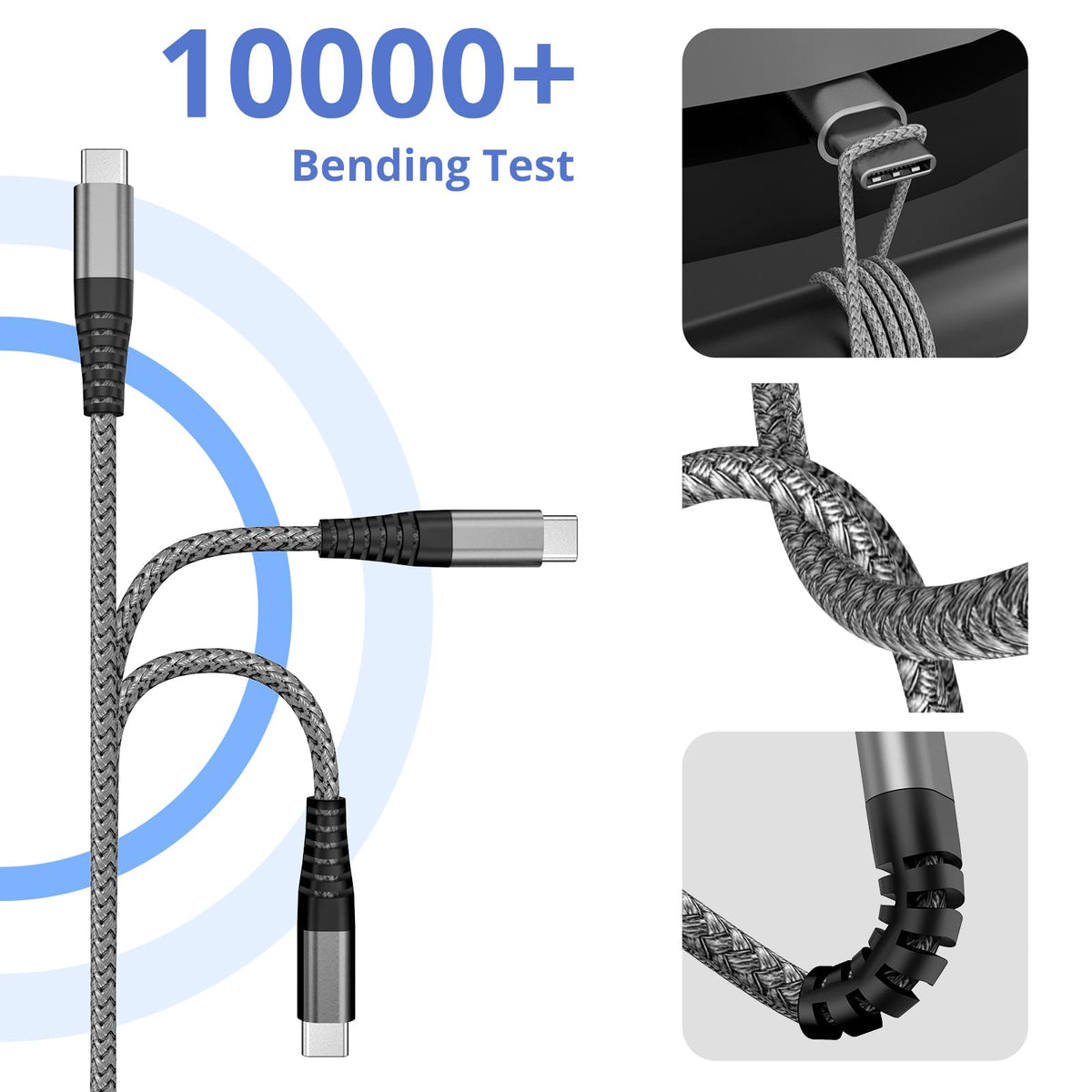Ofuca USB C Charger Cable,3Pack 1M USB to USB C Cable