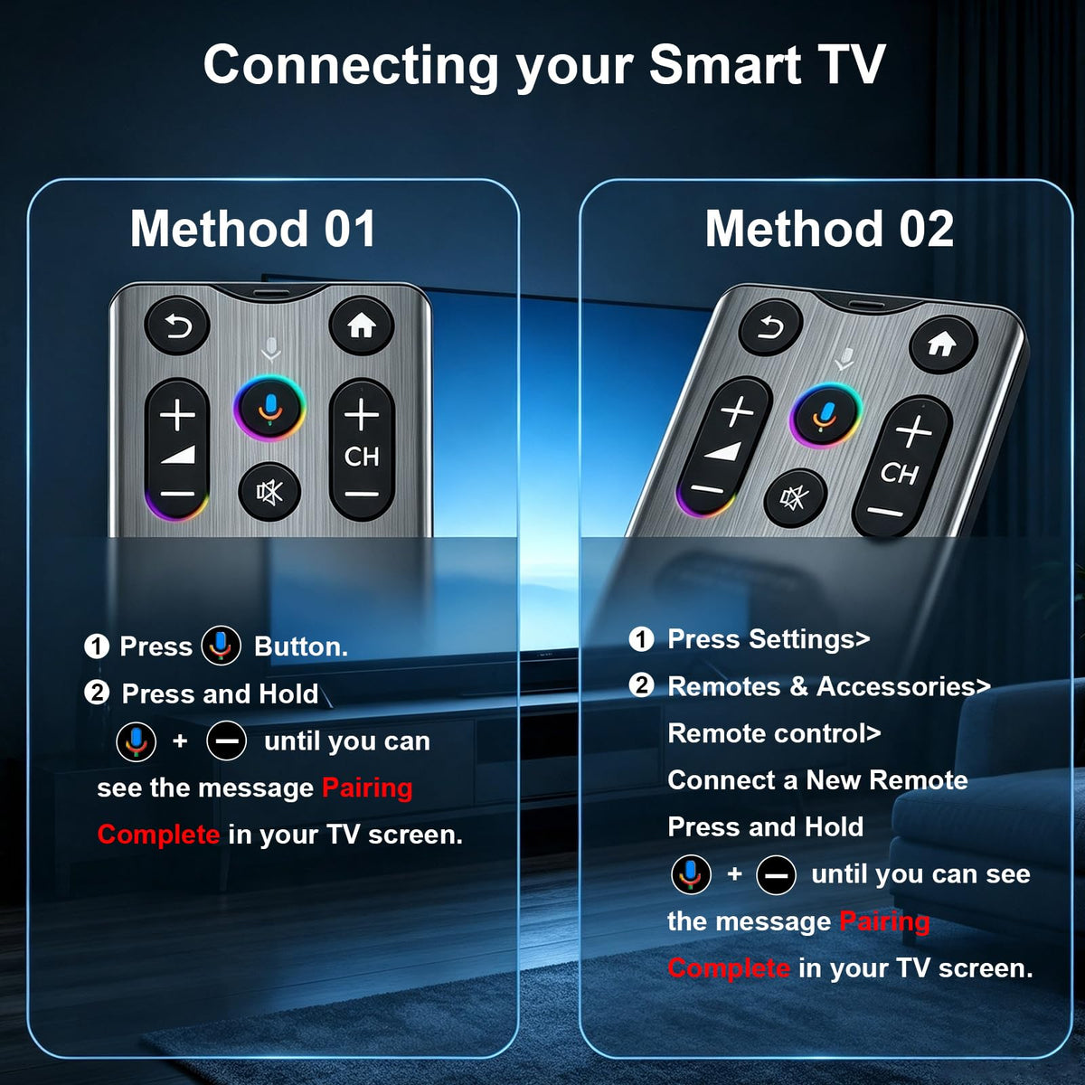 for-LG-Magic-Remote, Gvirtue Solar Voice Remote Control for-LG-Smart TV