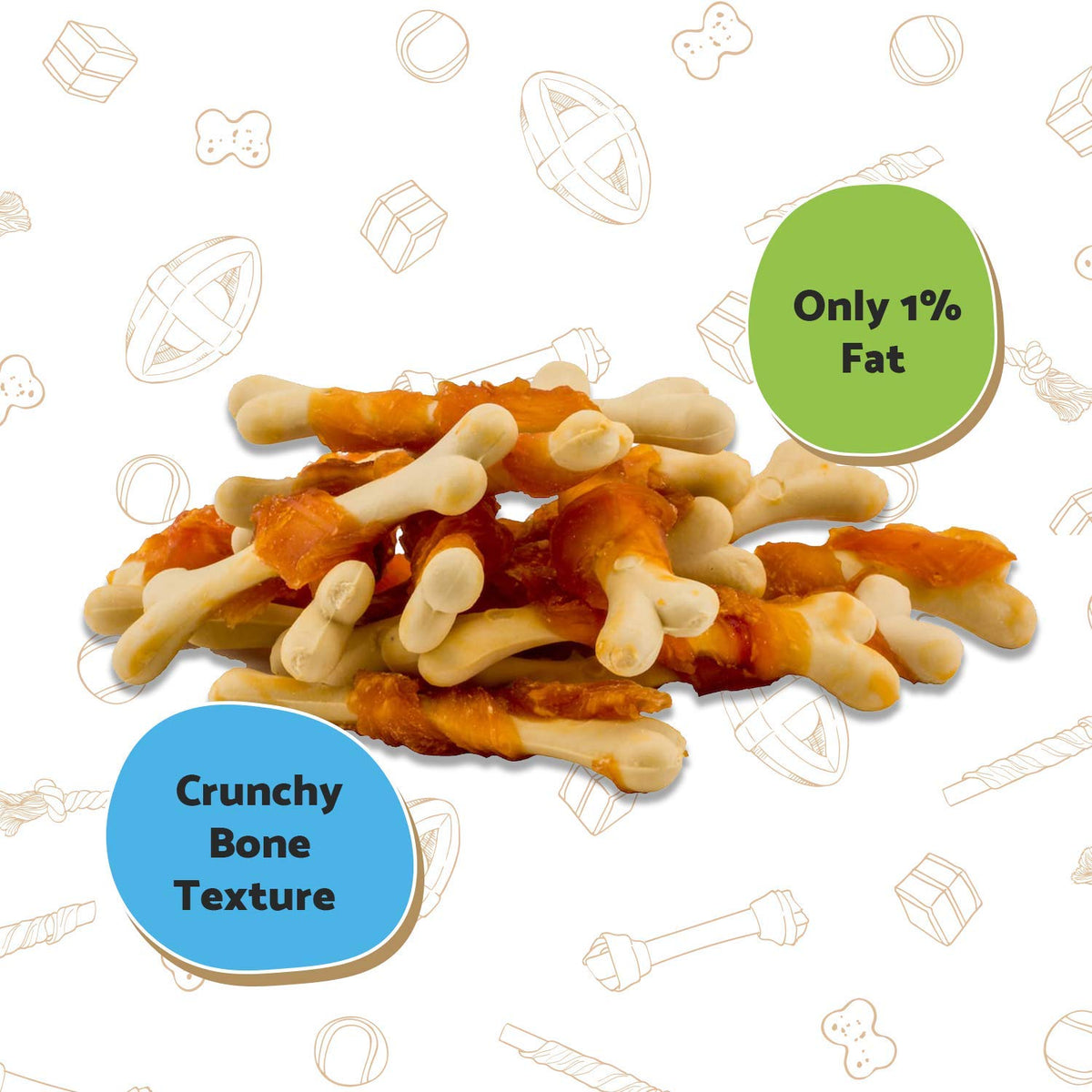 Good Boy Chicken & Hide Twisters Dog Treats 220g