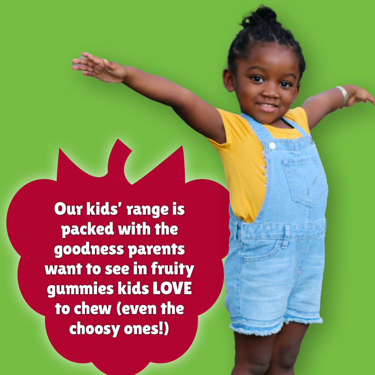 Chewy Vites Kids Multivitamin Advance, 60 Kids Vitamins Gummies, 11 Essential Nutrients, 2 Months Supply, Real Fruit Juice, Vegan, Age 3 +, Blueberry and Raspberry Flavour