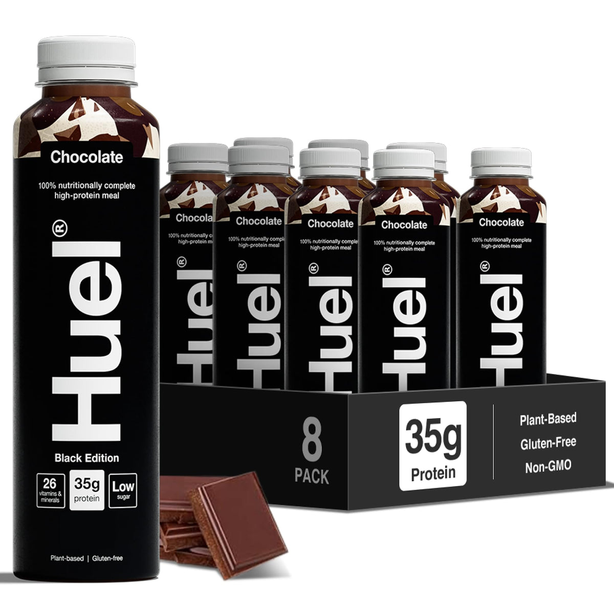 Huel Black Edition RTD | 12x500ml 35g Protein | Chocolate