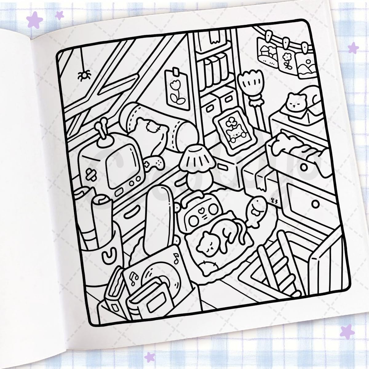 Cozy Corner: A Calm and Comforting Colouring Book (Coco Wyo)