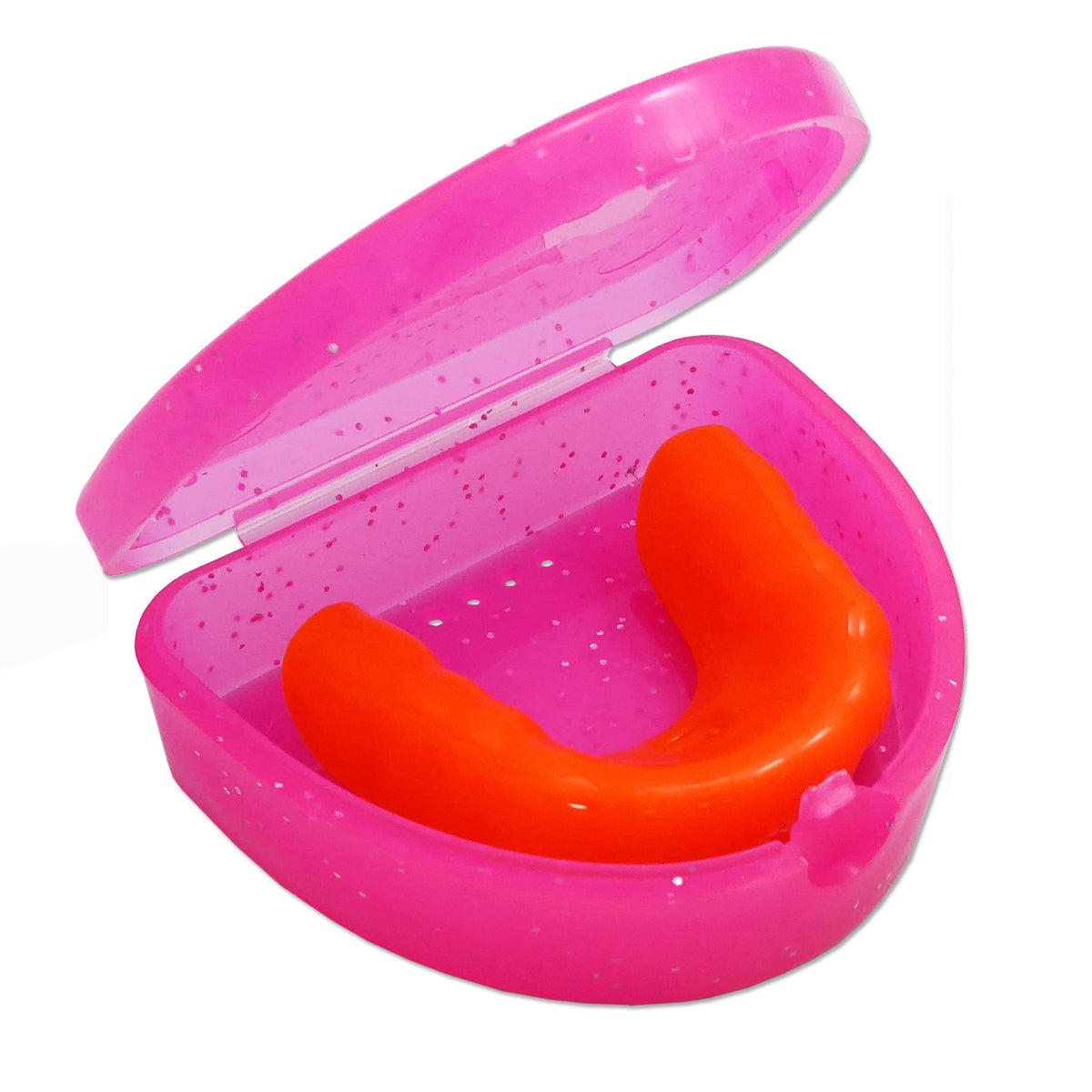 Slim Orthodontic Dental Case -for Retainers, Dentures & More (White)