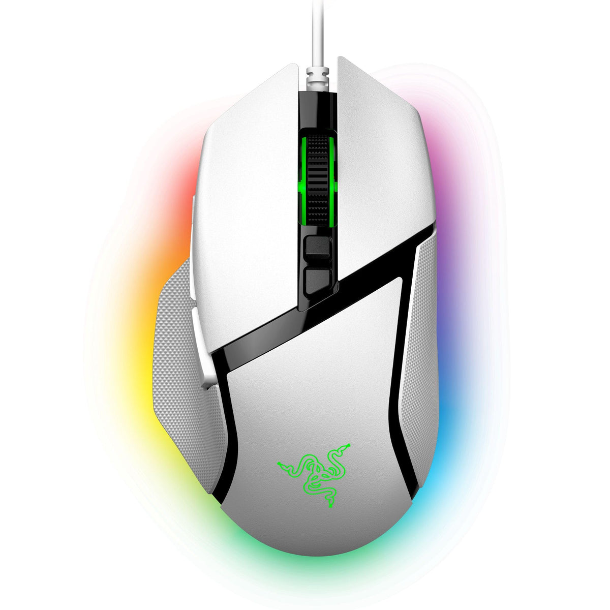 Razer Basilisk V3 - Wired Customisable Gaming Mouse (10+1 Programmable Buttons, HyperScroll Tilt Wheel, 11 Chroma RGB Lighting Zones, Optical Mouse Switches, Focus+ 26K DPI Optical Sensor) Black