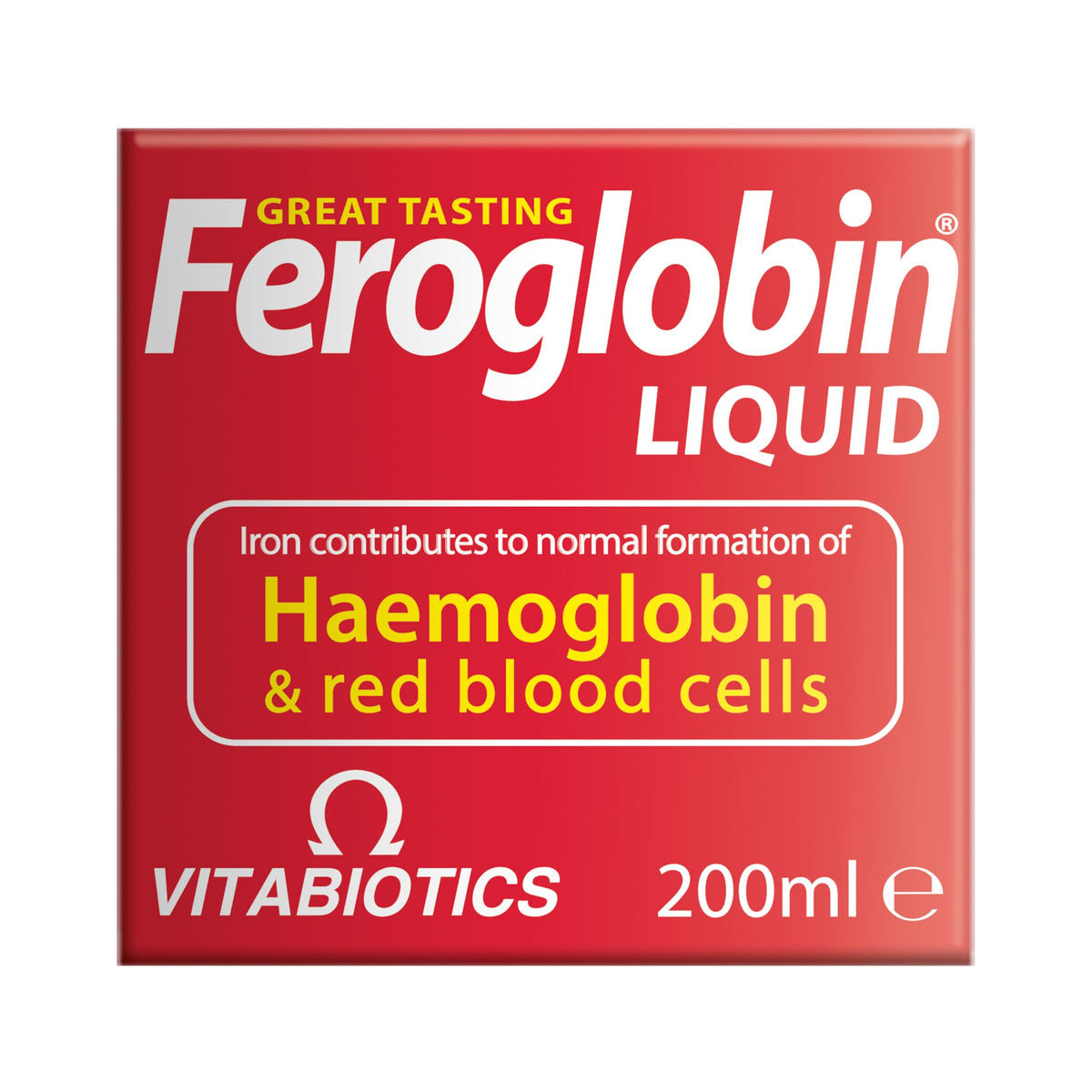Feroglobin Iron Supplement Capsules Support Iron Defficiency, Anemia and Blood Formation, Boost Energy, Immunity and Vitality While reducing Fatigue and Tiredness