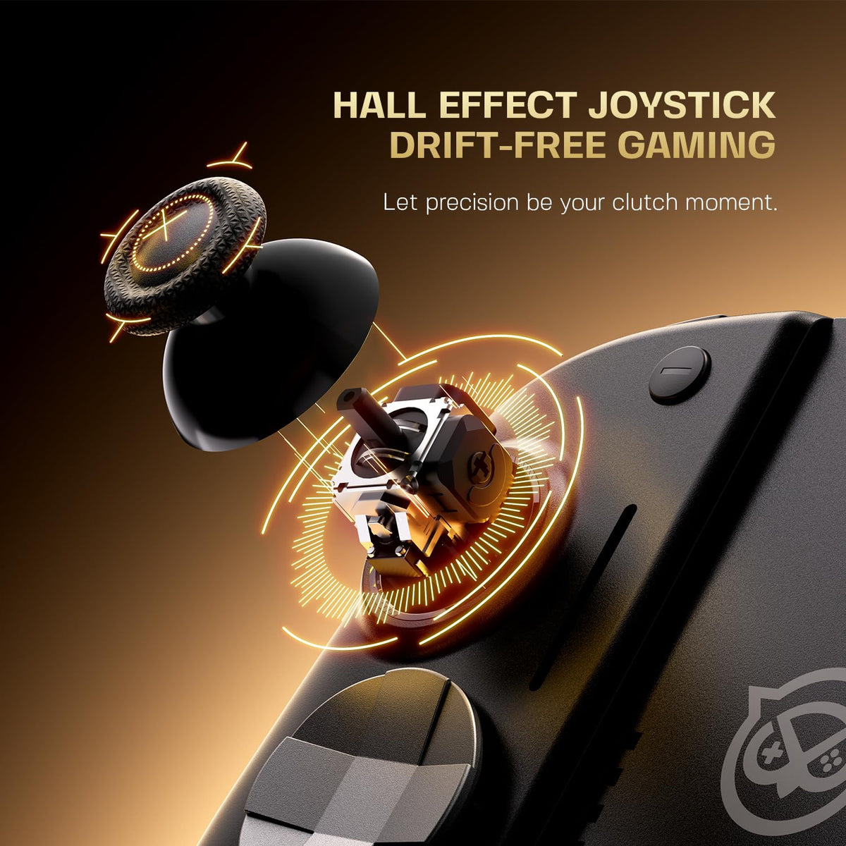 NYXI Hyperion 3 Switch 2 Controller – World's First Third-Party Wireless Controller for Switch 2, 9-Axis Gyro, Hall Effect Joysticks, Full Mechanical Button, Dual Back Button & Adjustable Vibration