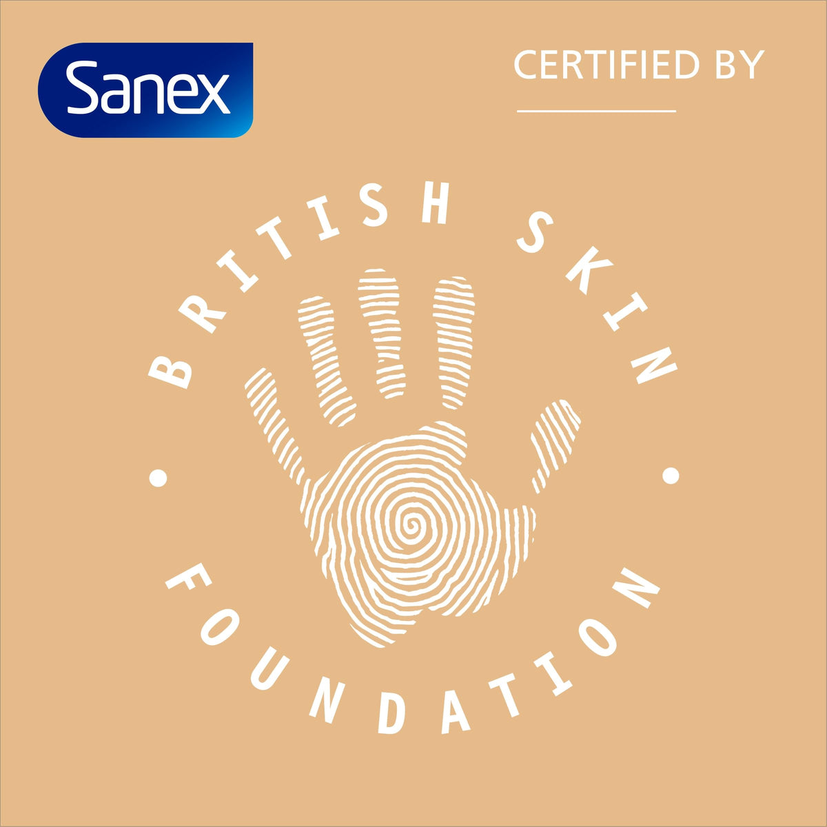 Sanex Expert Skin Health Moisturising Shower gel 570ml - body wash for men & women - gently cleanses - hydrates & softens skin - 12h hydration - advanced prebiotic complex formula - vegan