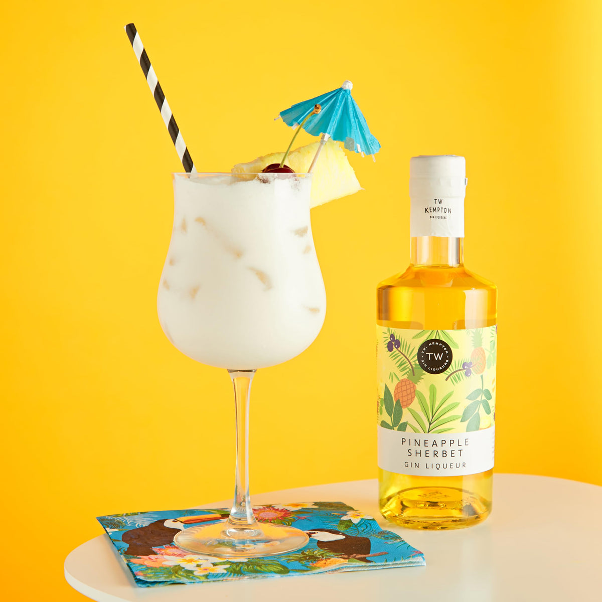 TW Kempton Cherry Marshmallow Gin Liqueur 20% ABV 50cl |