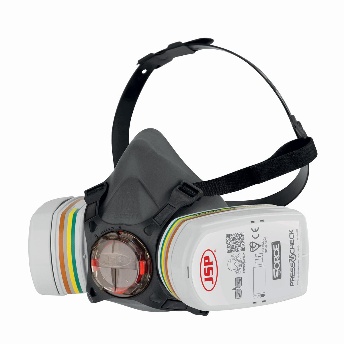 JSP FORCE 8 Half Mask Reusable Respirator with PressToCheck P3 Filters