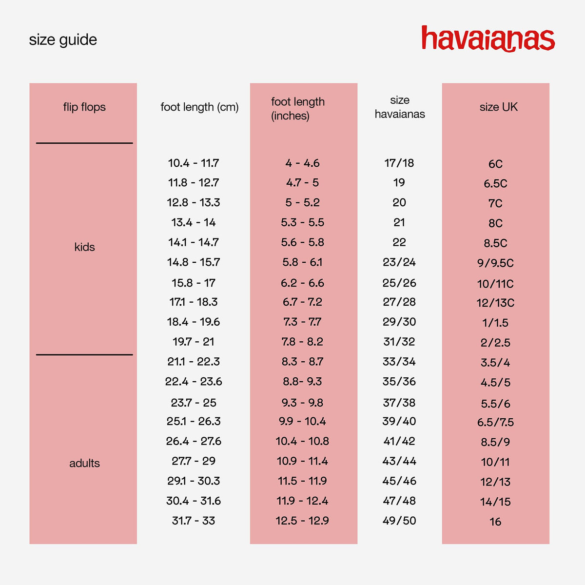 Havaianas Unisex Kids Top BrasilFlip-Flop