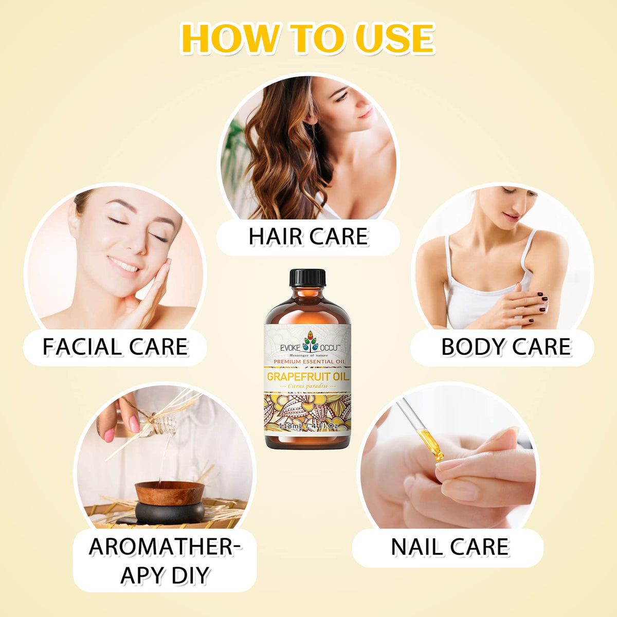 EVOKE OCCU Myrrh Essential Oil for Diffuser, Candle & Skin