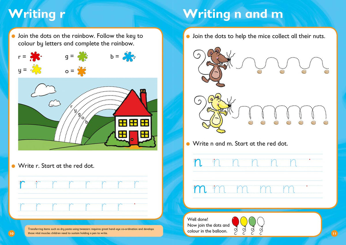 First Writing Workbook Ages 3-5: Ideal for home learning (Collins Easy Learning Preschool)