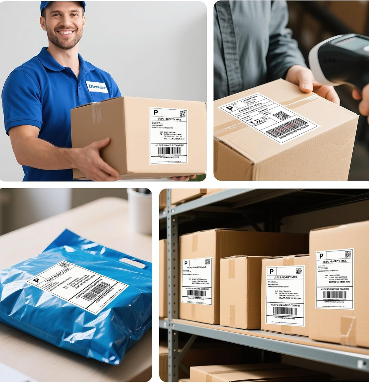 ORGSTA T001 Shipping 4x6 Thermal Label Printer Machine DHL Sticker Maker