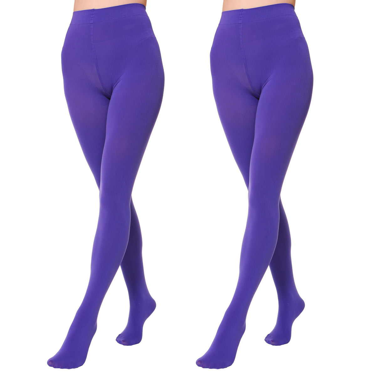 EVERSWE 2 Pairs Pack Women's Opaque Tights