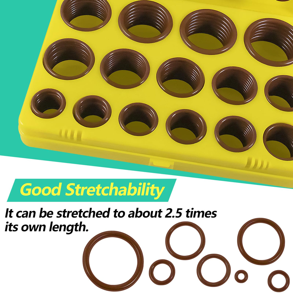 XBVV 20 Sizes O Rings O Rings Rubber Assorted Seal Kit