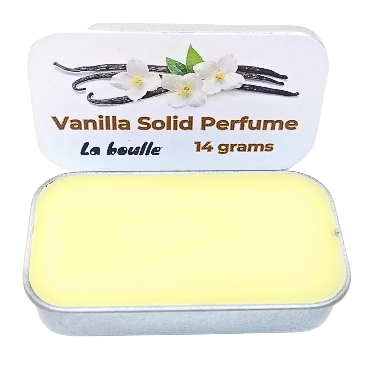 Sandalwood Solid Natural Perfume Balm. For sensitive skin. Handmade in UK.