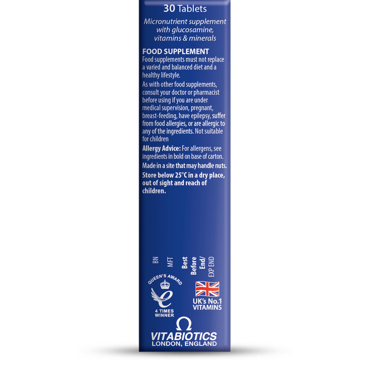 Jointace Collagen - Advanced Joints & Cartilage Support - Includes Collagen, Glucosamine & Chondroitin & Ginger