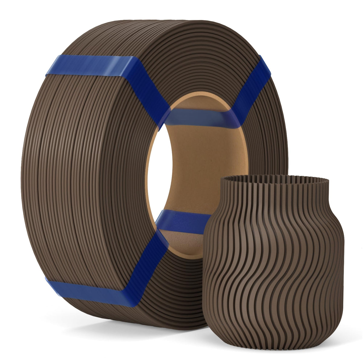 ELEGOO PLA Basic Refill 3D Printer Filament 1.75mm Red 1KG, Easy Storage