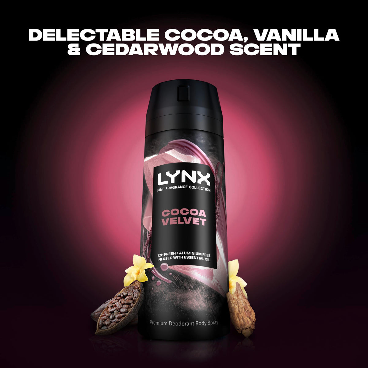 Lynx Fine Fragrance Collection Marshmallow Smoke Premium Body Spray 150 ml