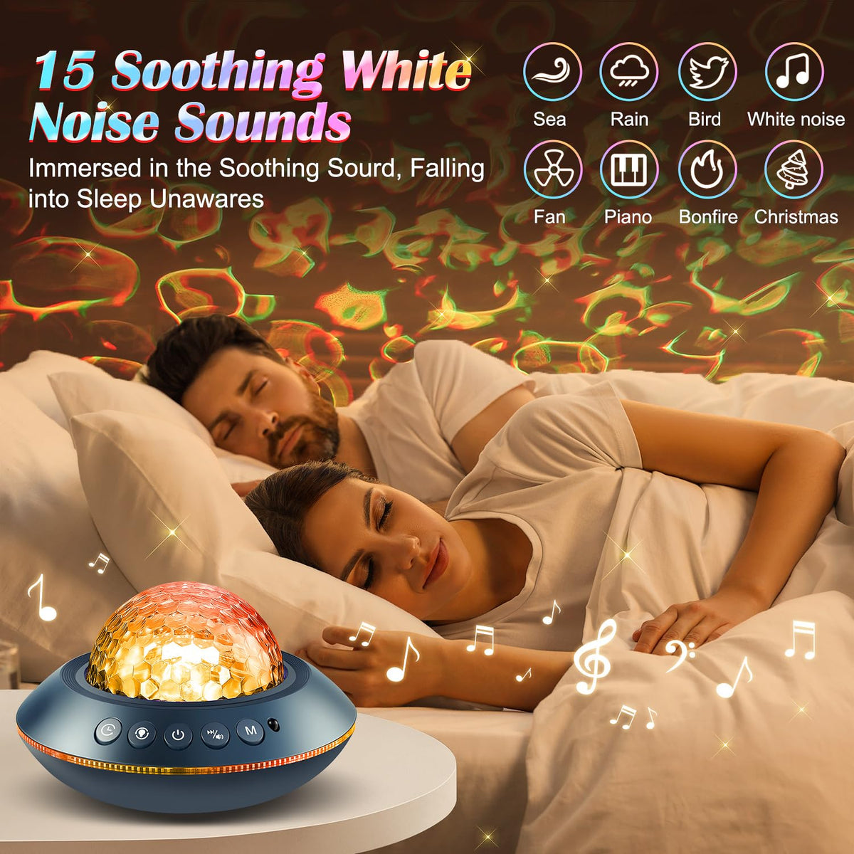 FELITE Northern Lights Projector Sensory Lights Birthday Gifts for Women