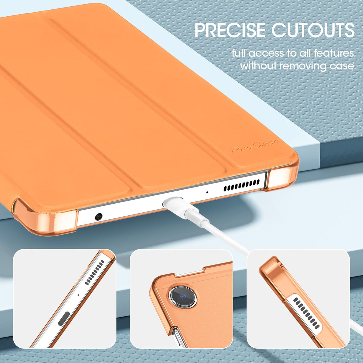 ProCase Slim Case for Galaxy Tab A11 8.7" (2025) / A9 (2023) 8.7", Navy