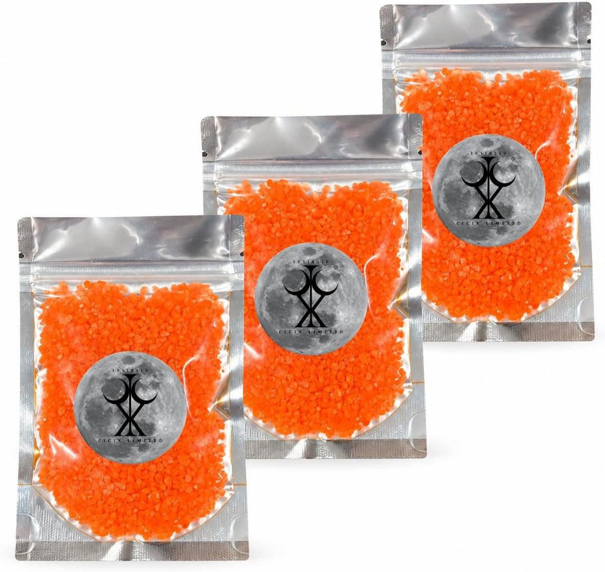 CICIX 3x Luxury Scented Crystals Bundle. 130+ Scent Options. Sizzlers Simmering Granules for Oil Burners. Strong Wax Melt Alternative. Handmade in England. (Daisy's)