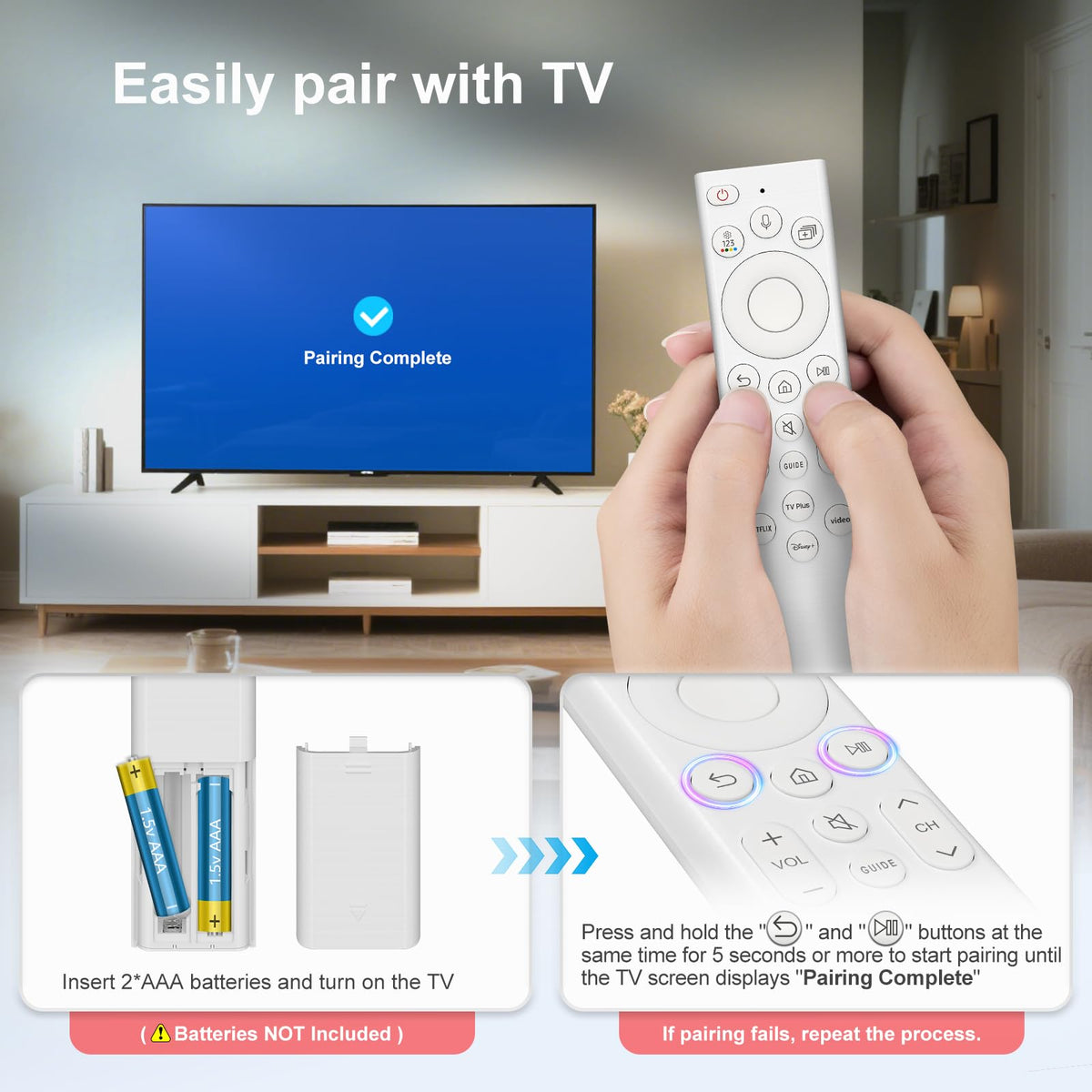 Universal for Samsung TV Remote Replacement