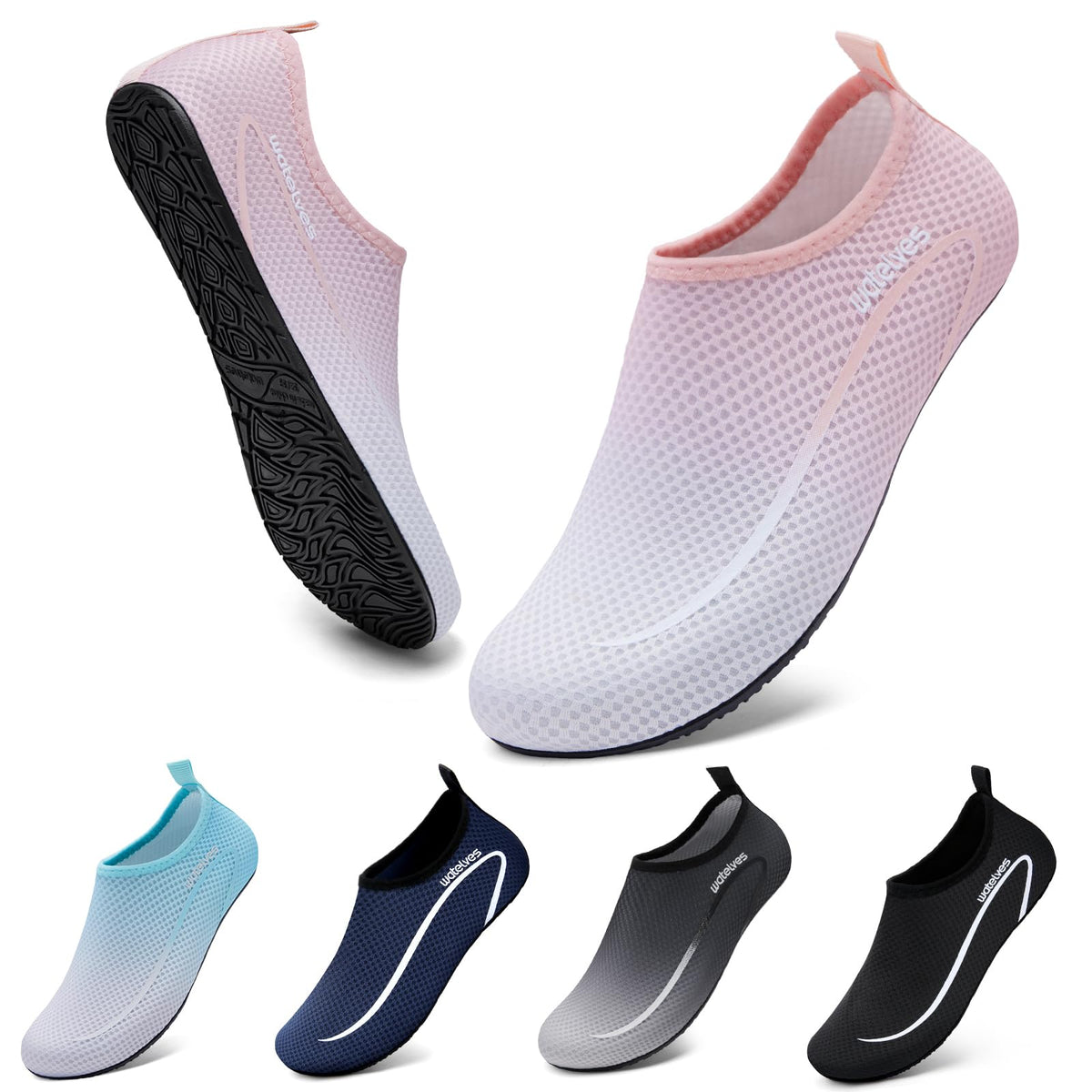 Swim Water Shoes Aqua Socks Barefoot for Sea Beach Swimming Shoes Pool Ladies Women Mens