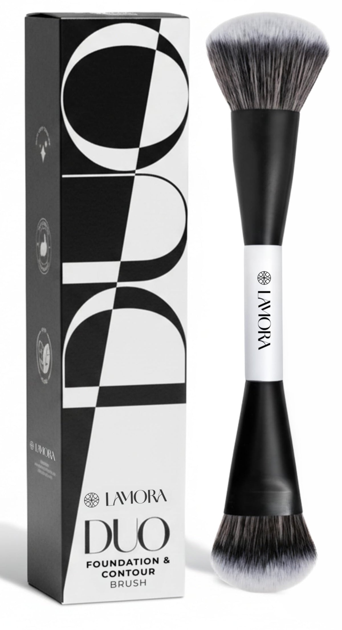 Make Up Brush Foundation Kabuki Flat Top, Perfect For Blending Liquid Cream