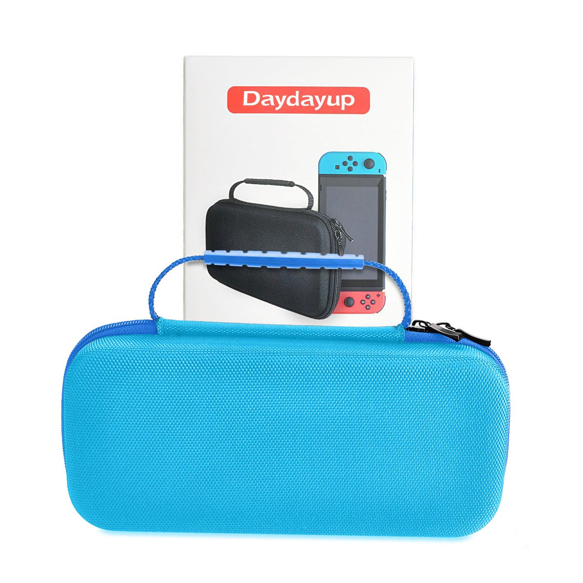 daydayup Switch 2 Carry Case Compatible with Nintendo Switch 2, with 24 Games Cartridges Protective Hard Shell Travel Carrying Case Pouch for Switch 2 Console & Accessories,Black