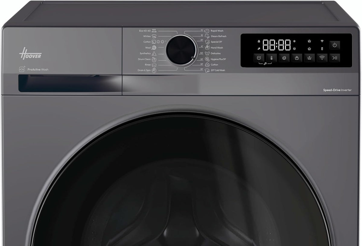 Hoover Pro Wash&Dry Series 3 Washer Dryer, 10+6kg, Graphite & Black, A-20%