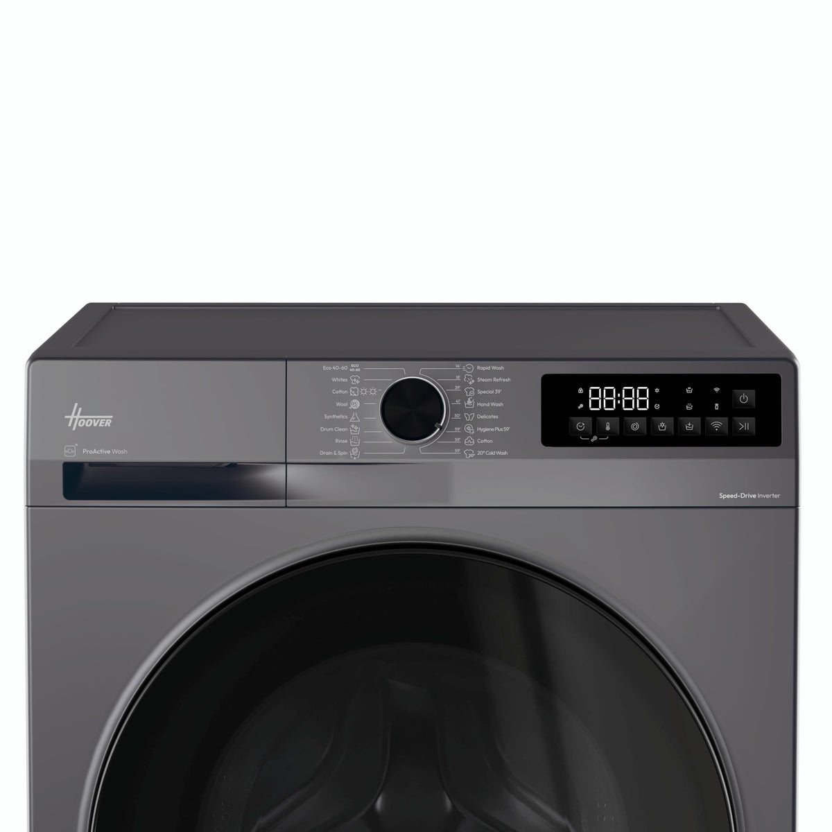 Hoover Pro Wash&Dry Series 3 Washer Dryer, 10+6kg, Graphite & Black, A-20%
