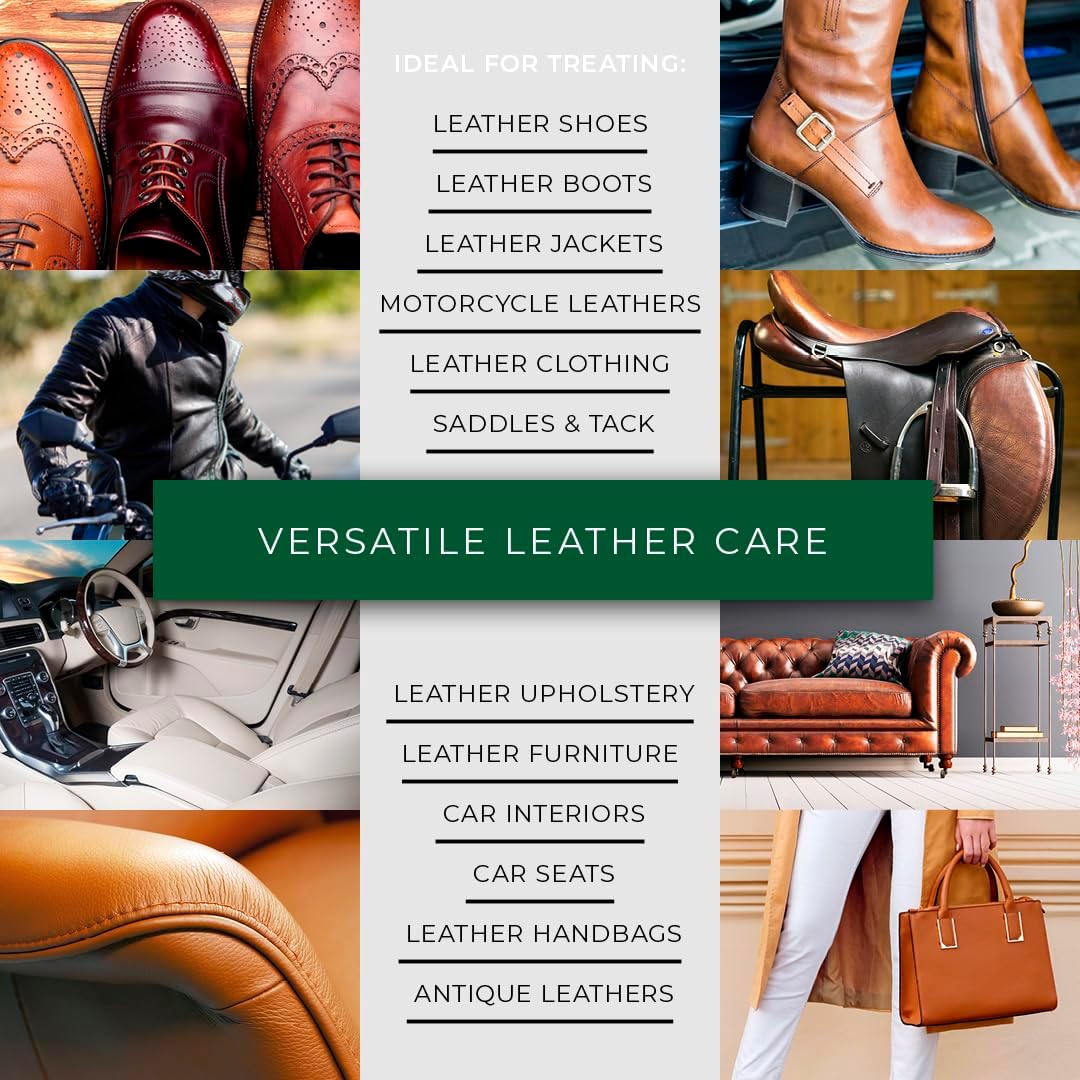 Renapur Leather Conditioner | Restores, Protects, Revives | Leather Balsam