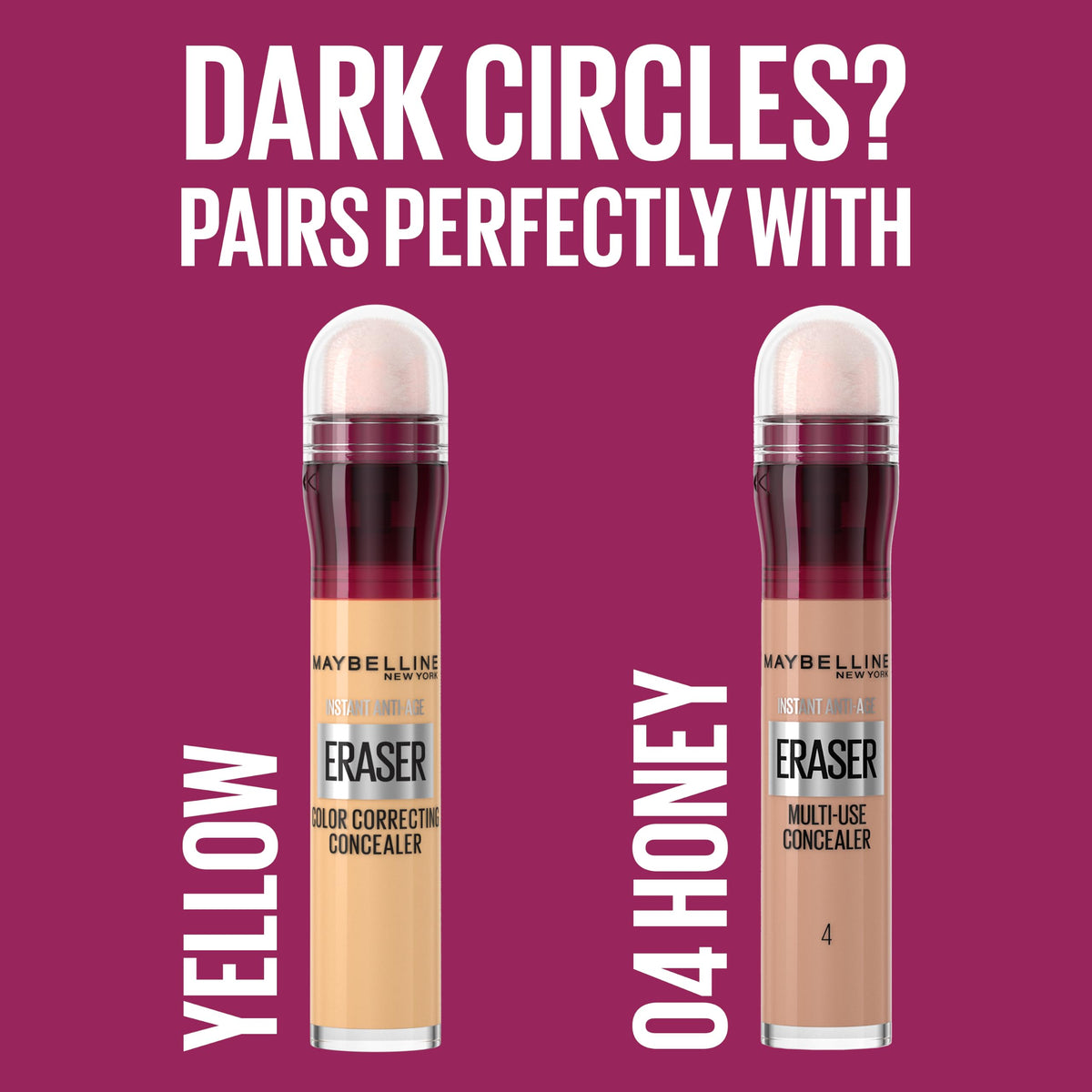 Maybelline Instant Anti Age Eraser Eye Concealer, Dark Circles and Blemish Concealer, Ultra Blendable Formula, 149 Deep Bronze