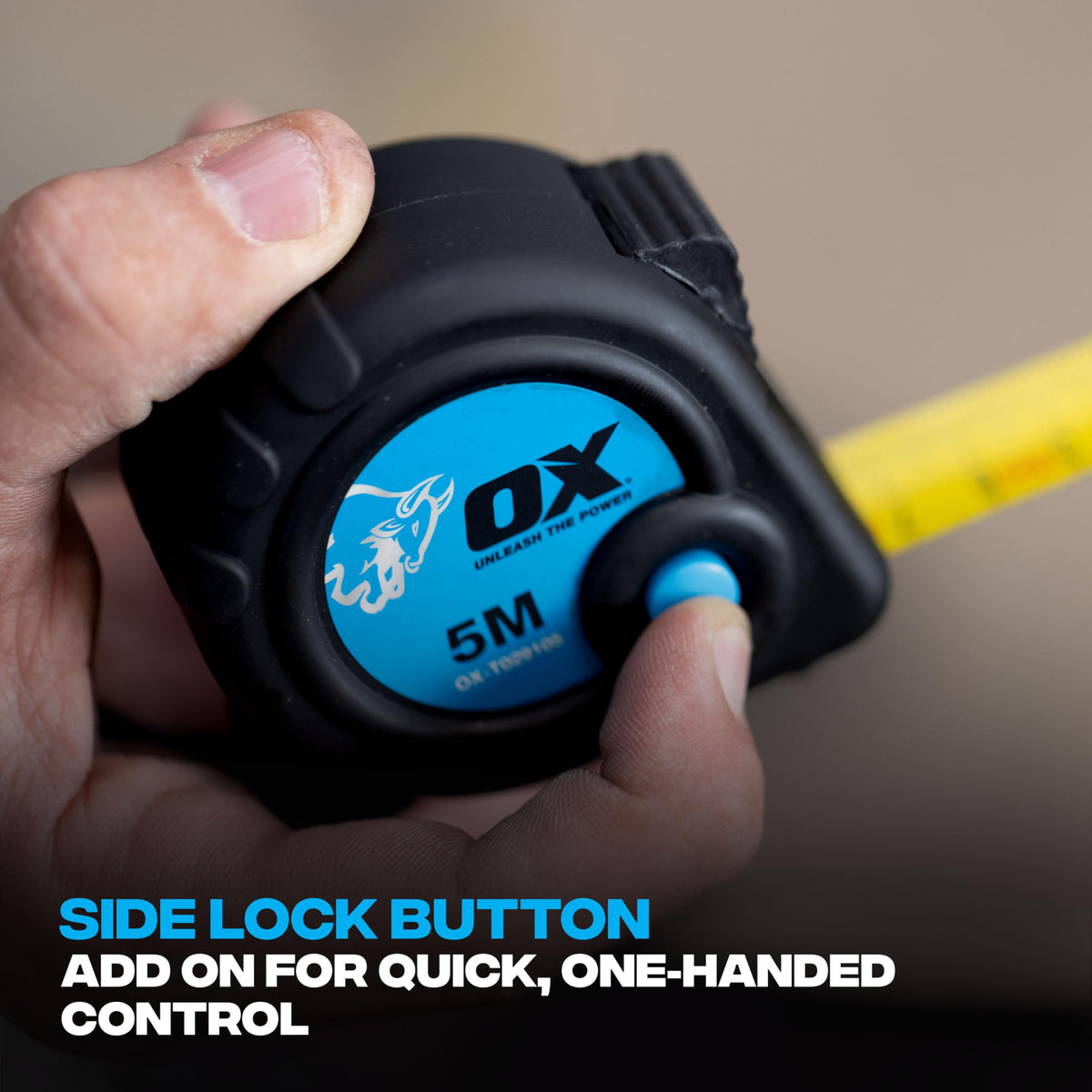 OX Trade 8m Tape Measure Twinpack - Metric & Imperial, Nylon Coated Blade