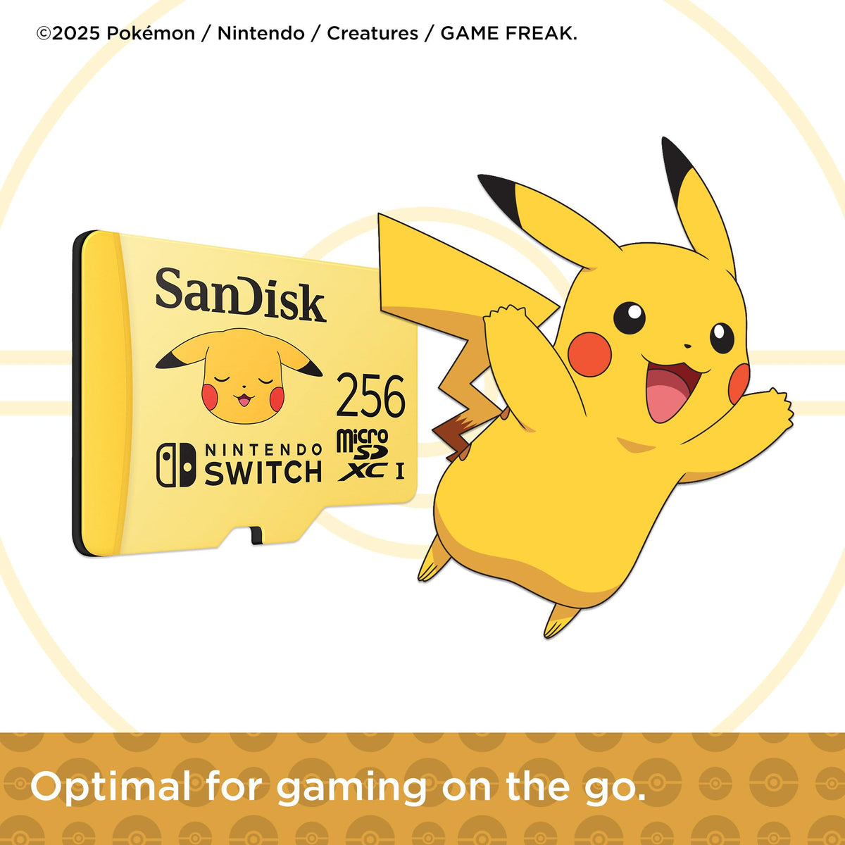 SANDISK microSD Card 128GB, Super Mario Super Mushroom Edition