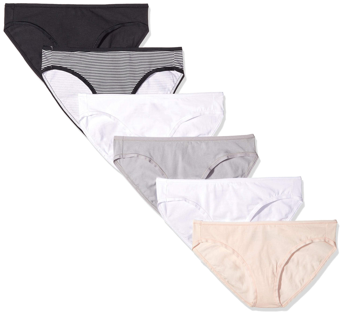 Amazon Essentials Women's Cotton Bikini Brief Underwear (Available in Plus Size)