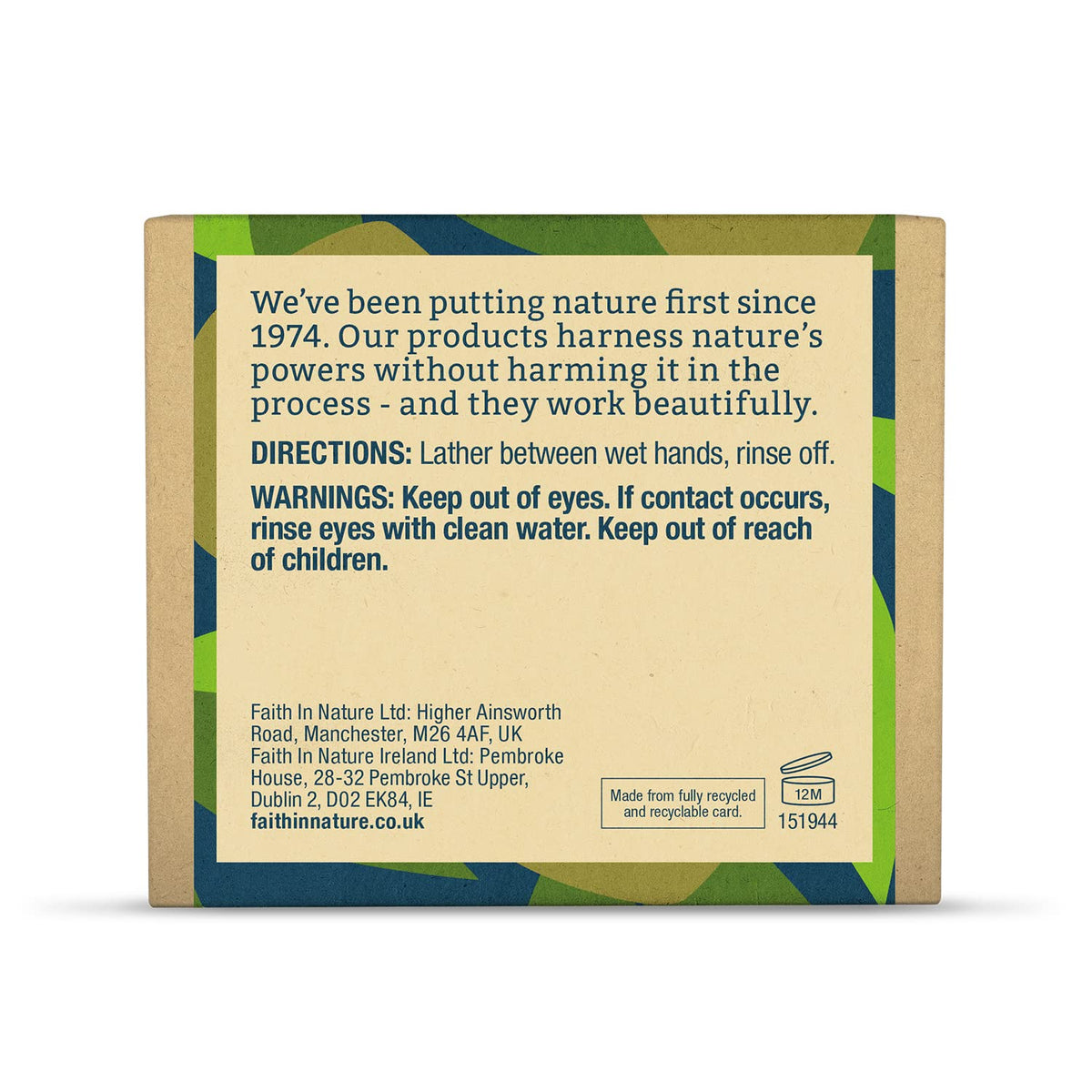 Faith In Nature Natural Coconut Hand Soap Bar, Hydrating, Vegan & Cruelty Free, No SLS or Parabens, 100g