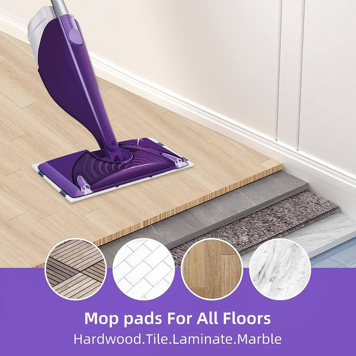20 Pack Mop Refill Pad for Flash® Powermop™